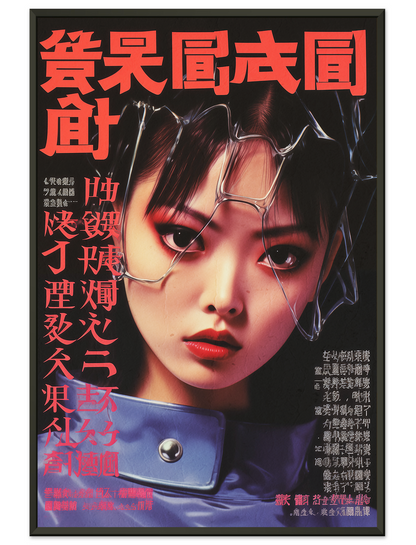 Retro Japanese 80s Magazine Cover