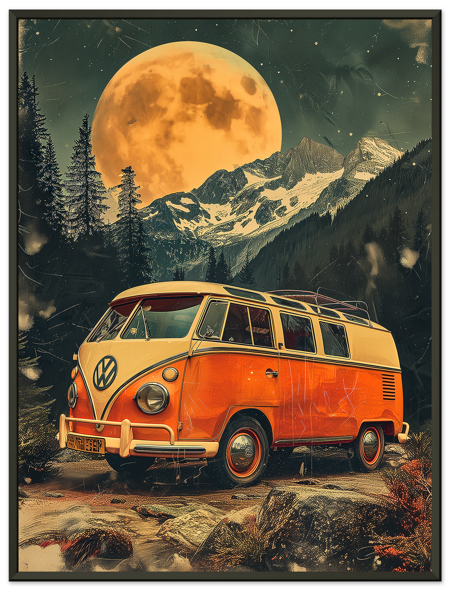 Cosmic Volkswagen Camping Van