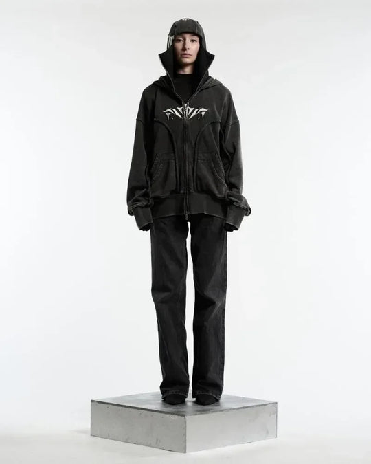 Balaclava Ninja Zip-Up Hoodie