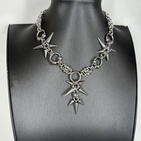 Spiked Chain Necklace