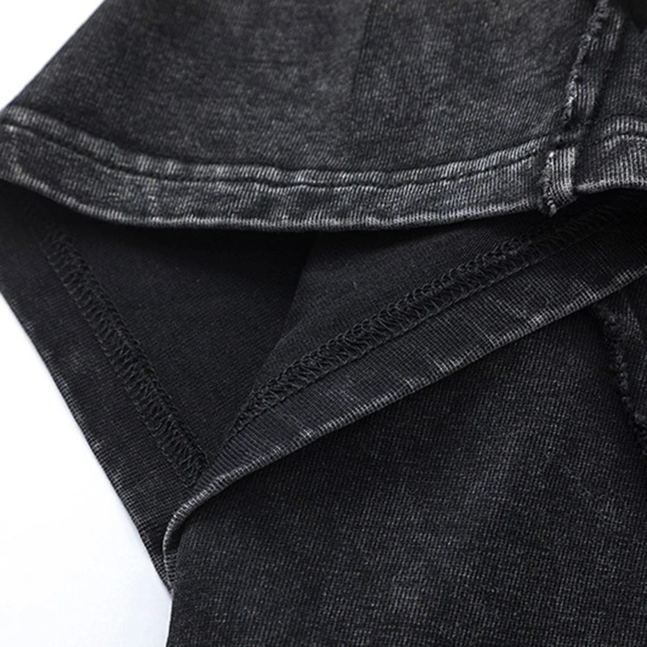 Washed Panel T-Shirt