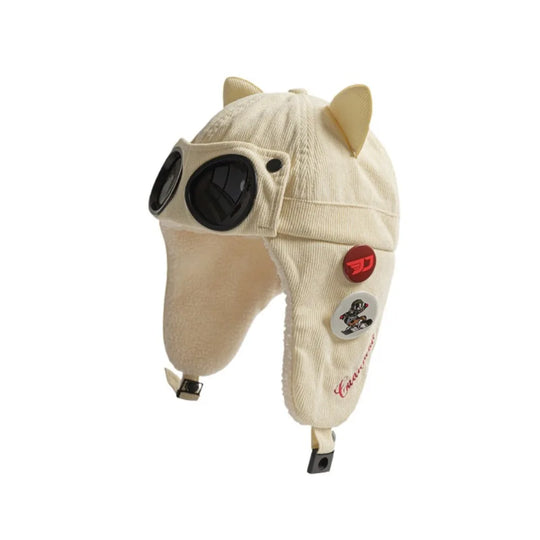 Fleece Pilot Bomber Hat