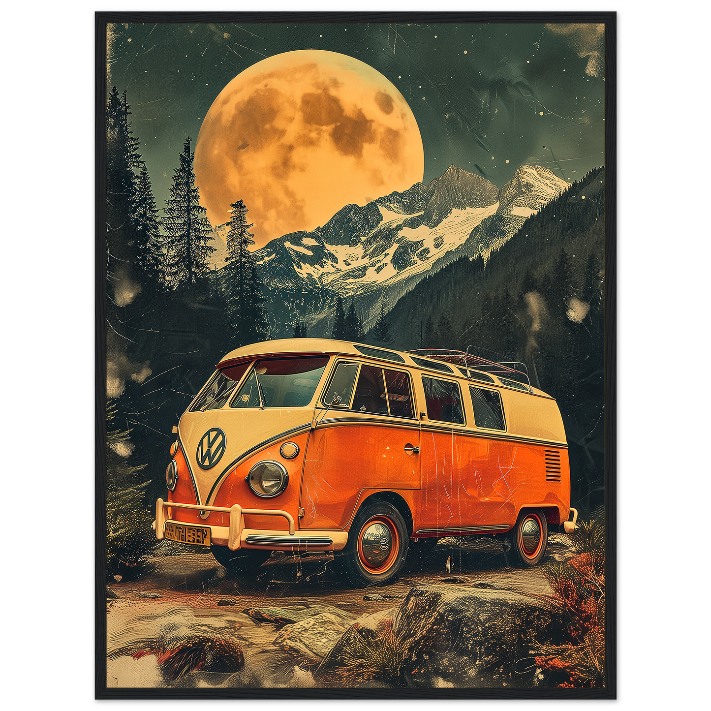 Cosmic Volkswagen Camping Van