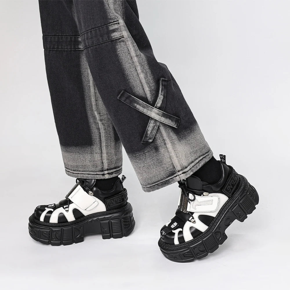 New Punk Platform Boots