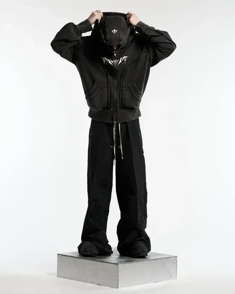 Balaclava Ninja Zip-Up Hoodie