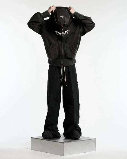 Balaclava Ninja Zip-Up Hoodie