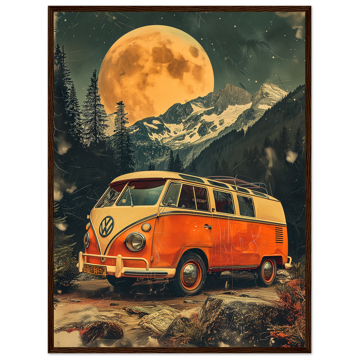 Cosmic Volkswagen Camping Van