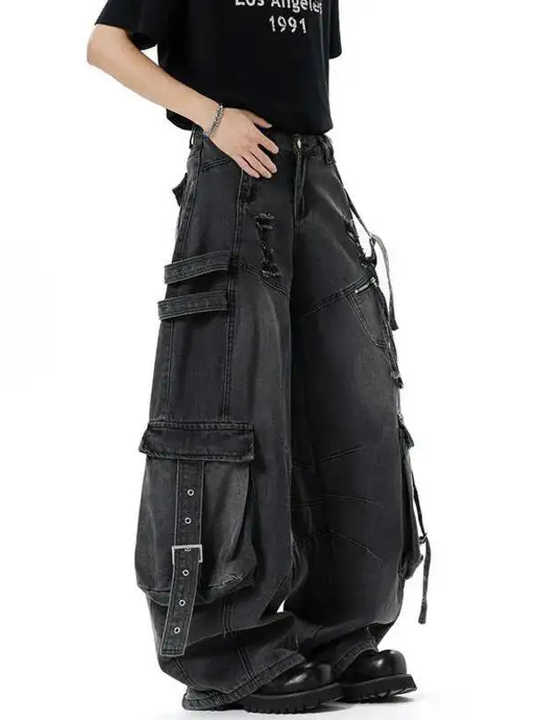 Deconstructed Cargo Jeans