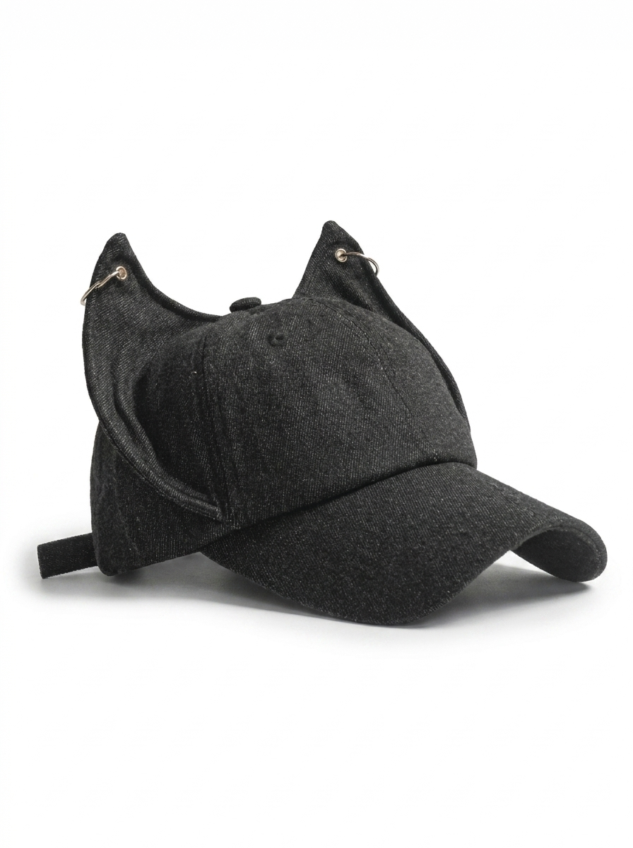 Fox Ear Denim Cap