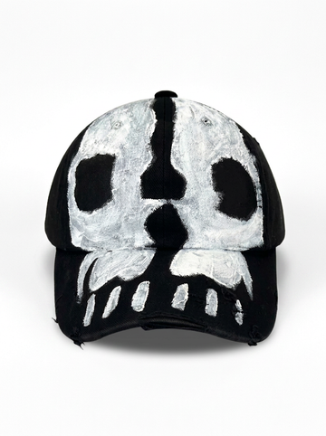 Distressed Skull Cap