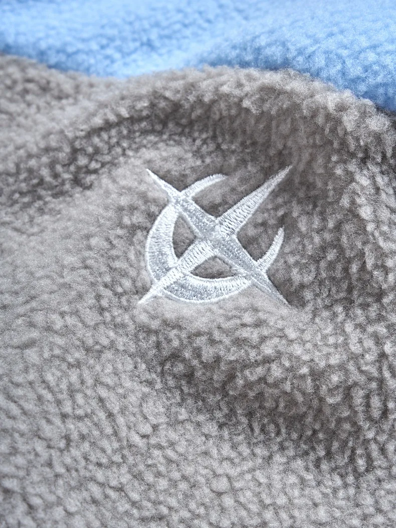 Fleece Panel Zip Hoodie