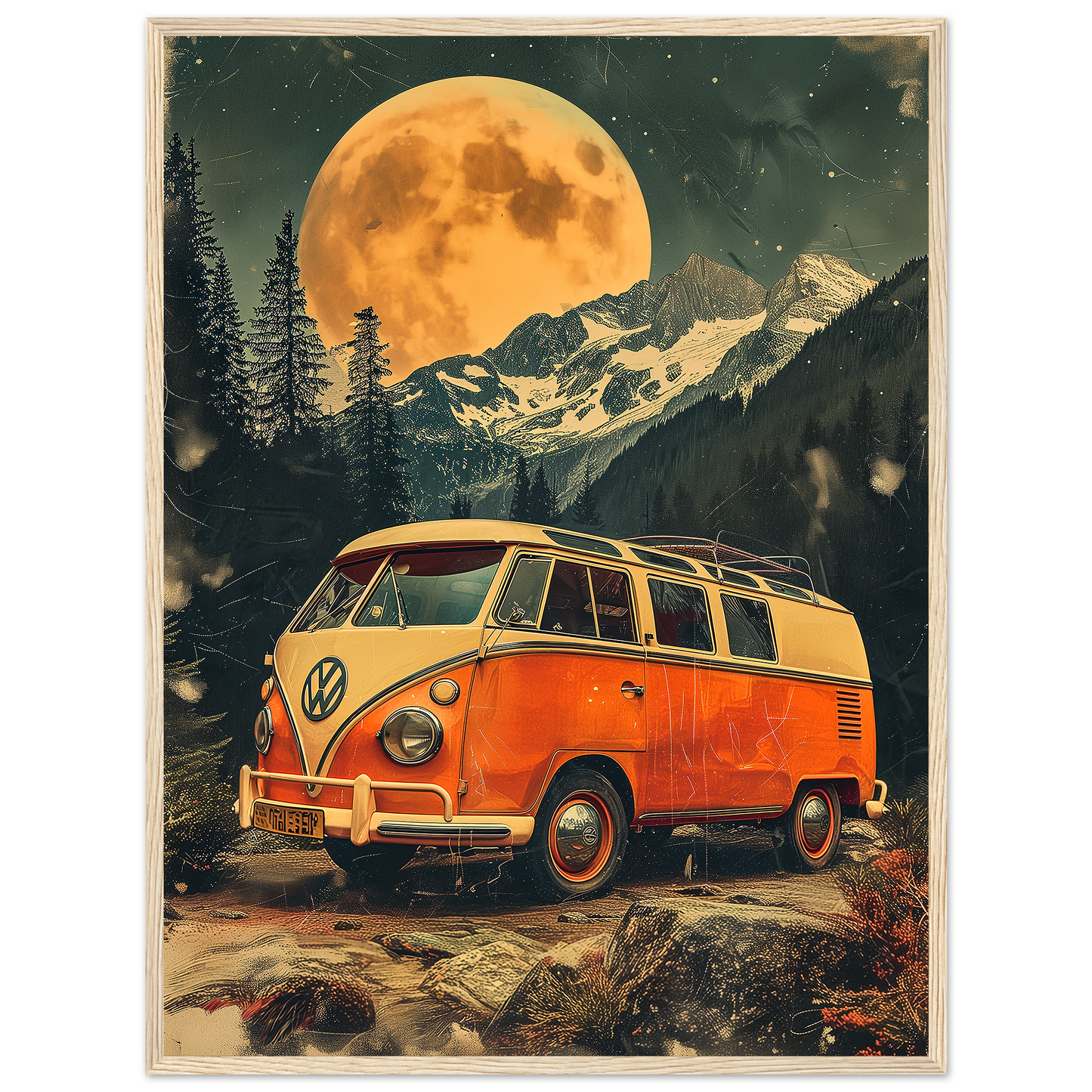 Cosmic Volkswagen Camping Van