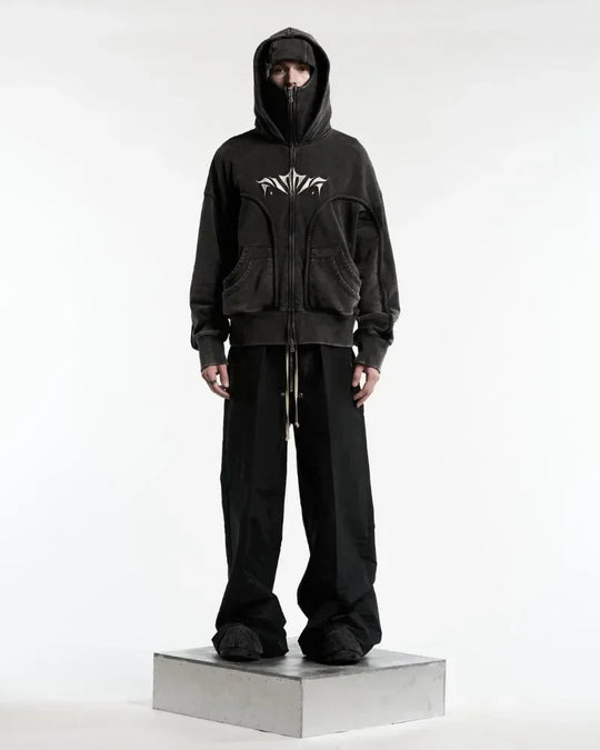 Balaclava Ninja Zip-Up Hoodie