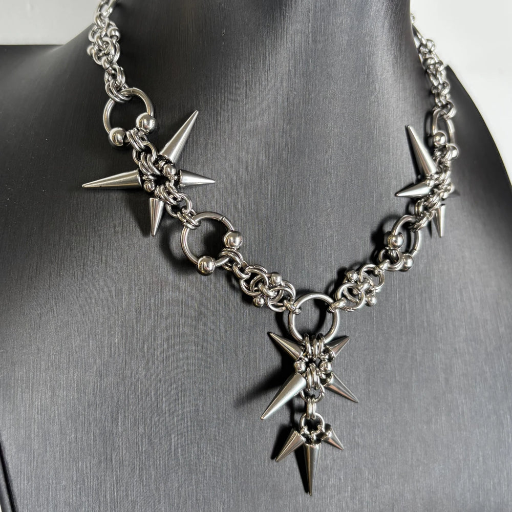 Spiked Chain Necklace
