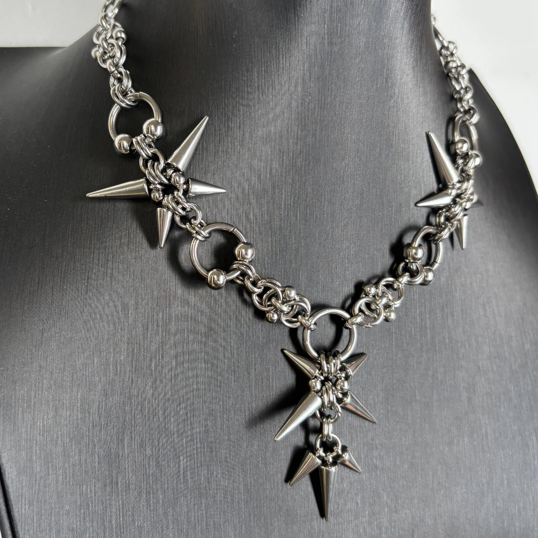 Spiked Chain Necklace