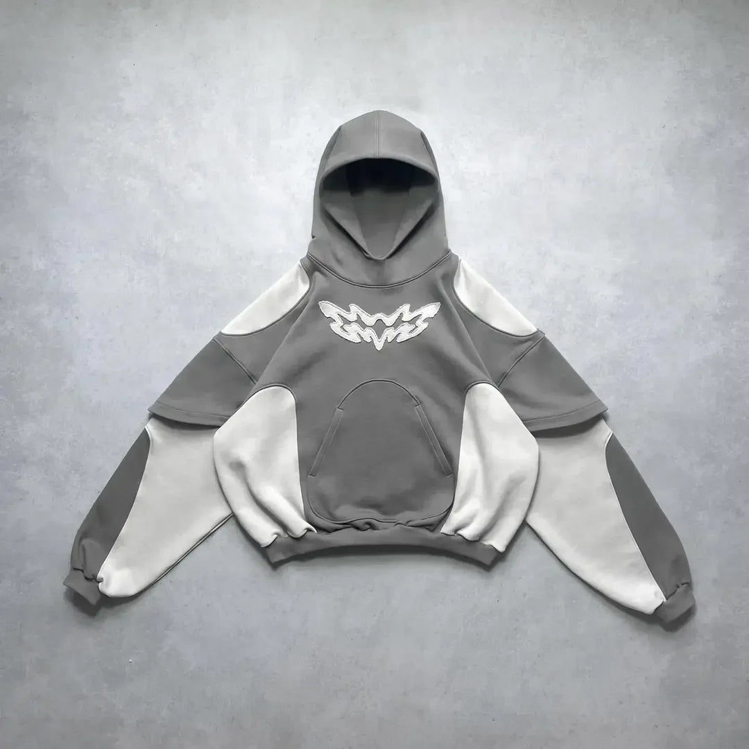 Core Panel Oversized Hoodie