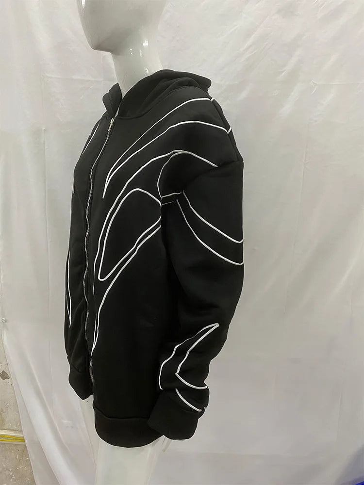 Contour Zip Hoodie