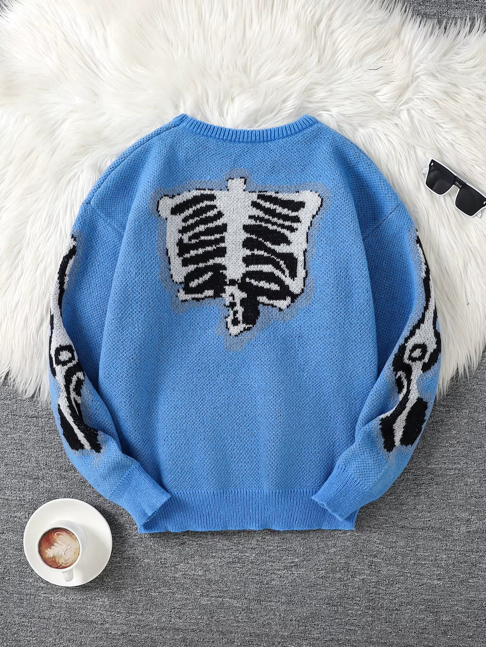Skeleton Knit Sweater