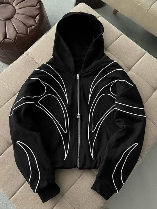 Contour Zip Hoodie