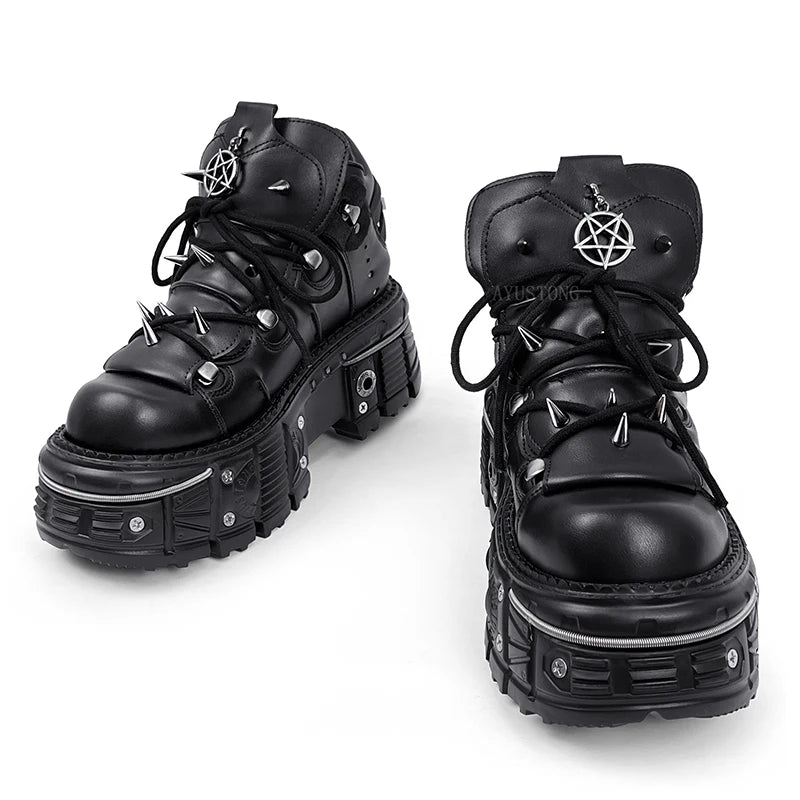 Gothic Platform Boots
