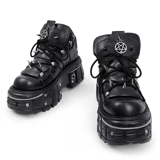 Gothic Platform Boots