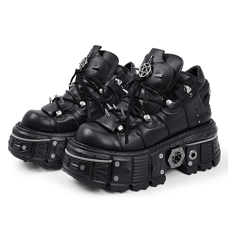 Gothic Platform Boots
