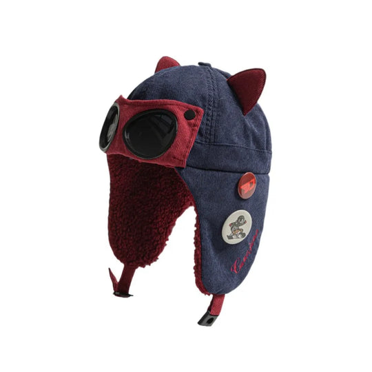 Fleece Pilot Bomber Hat