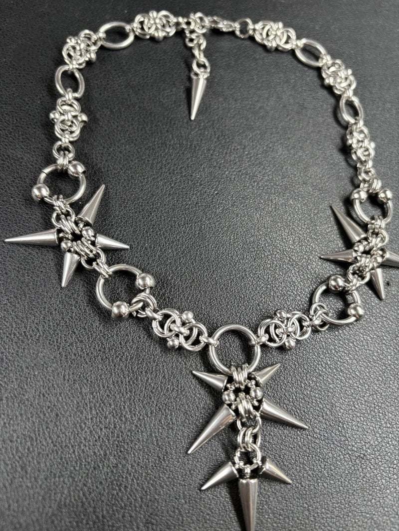Spiked Chain Necklace