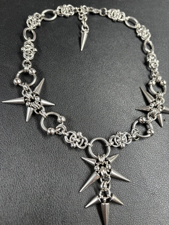 Spiked Chain Necklace